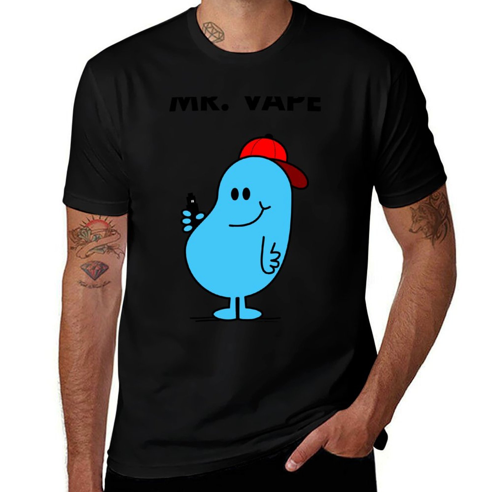 Mr.Vape T-Shirt Summer Sports  - Quick Vape 评论和价格