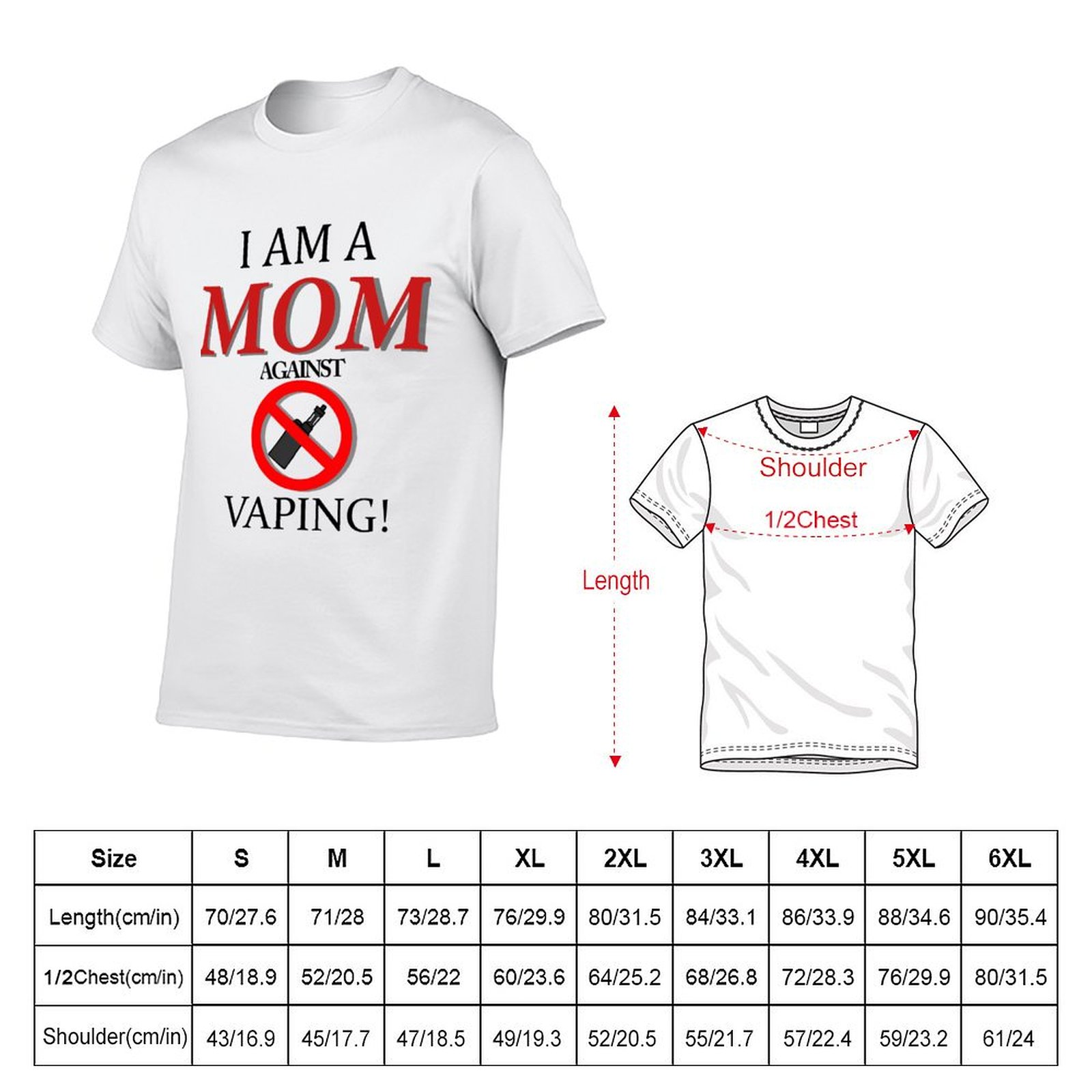I am a MOM against VAPING! T-S - Quick Vape 评论和价格