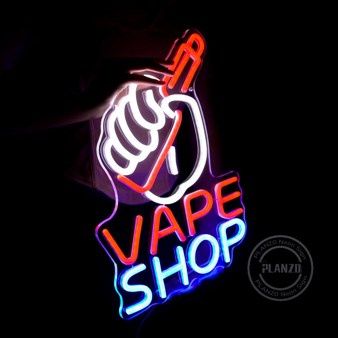 VAPE Shop Neon Sign for Smoke  - Vaping Store 评论和价格