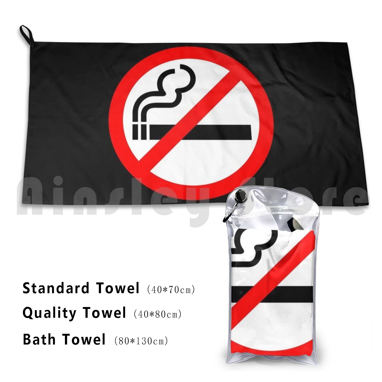Towel No Smoking Sign 3150 Smo - Quick Vape 评论和价格